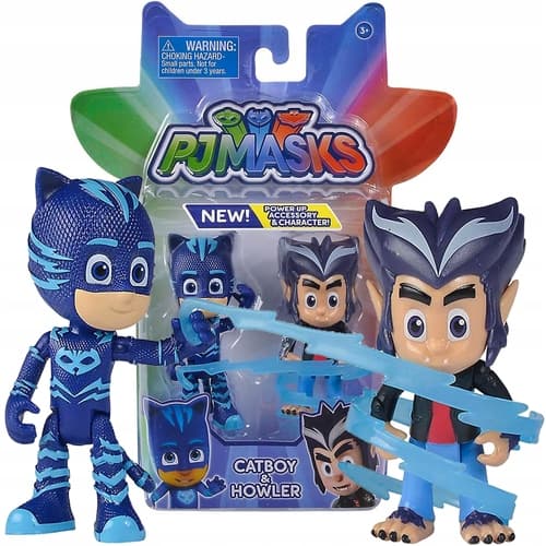 2-in-1 PJ-MASKS CATBOY AND HOWLER FIGURES by Simba