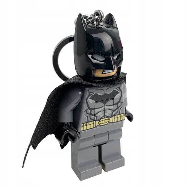 LEGO DC Super Heroes Batman grey LED torch keyring