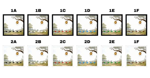 Personalised LEGO Minifigure Display Frame 21326 Winnie the Pooh