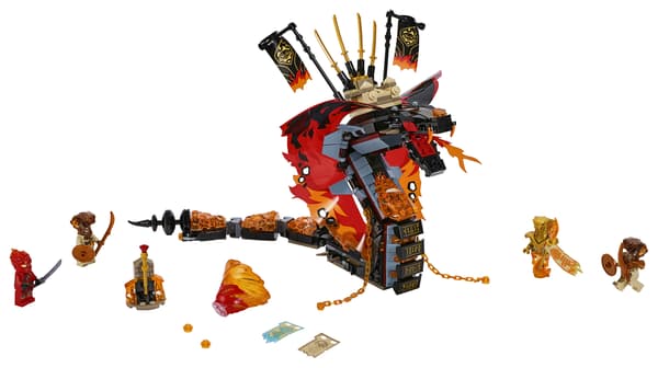 NEW! LEGO 70674 Ninjago – Fire Fang