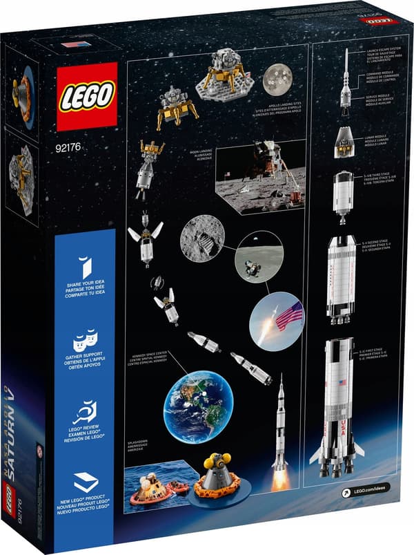 LEGO 92176 Ideas – NASA Apollo Saturn V Rocket