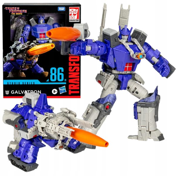 TRANSFORMERS STUDIO SERIES 86 2-IN-1 CAR-ROBOT FIGURE: GALVATRON G0481