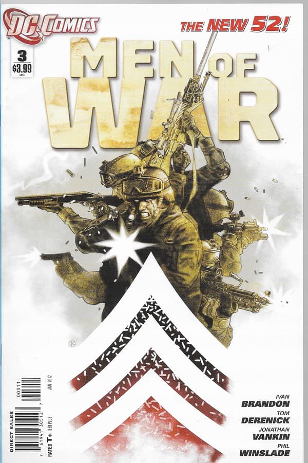 DC Men of War Comics 1–8/2011 (in English) – Complete set!