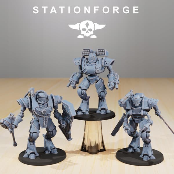 Scavenger Exutars (3-pack) – Station Forge – 3D printing
