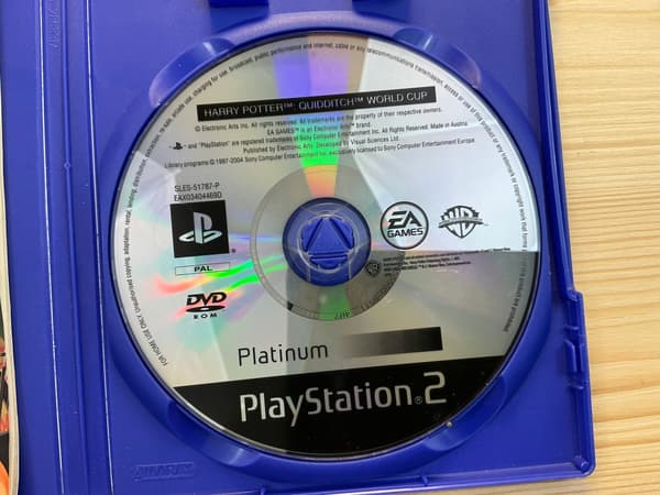HARRY POTTER QUIDDITCH WORLD CUP PS2 disc – very good+ condition
