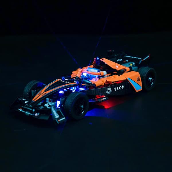 A dedicated LED lighting set for the Lego McLaren Formula 1 42169 Technic set
