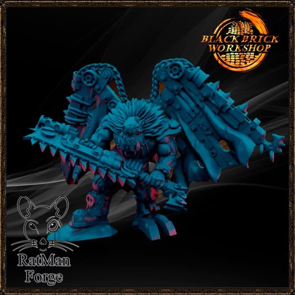 Orc flya |RatMan Forge| – Model for the D&D/GURPS board game
