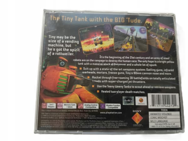 TINY TANK PSX PS1 ENG NTSC U/C