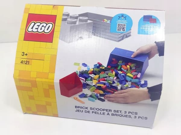 LEGO SET 2 X DUSTPAN + SEPARATOR 4121