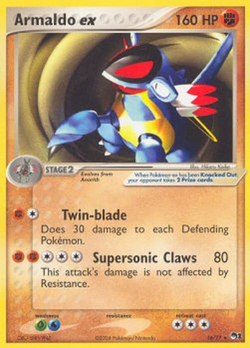 Pokemon Armaldo ex