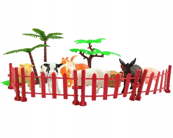 6 pet figures in a box
