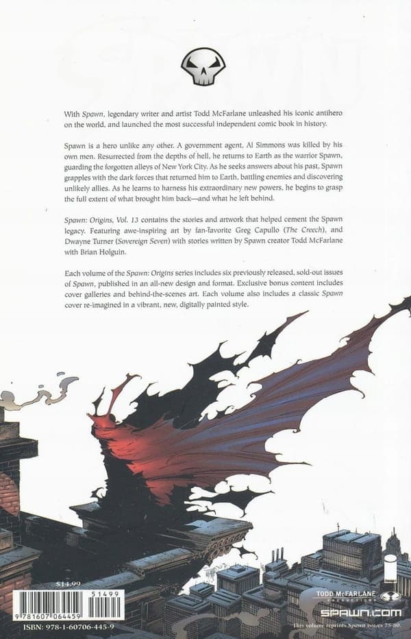 Spawn: Origins Volume 13 by Todd McFarlane