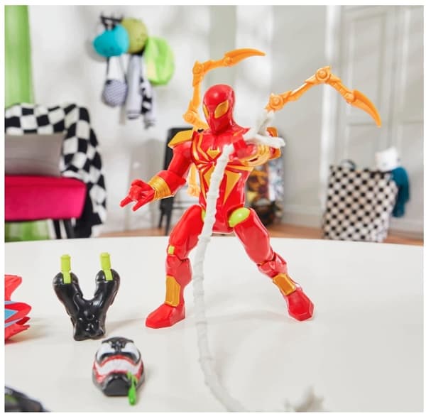 MARVEL MIXMASHERS IRON SPIDER DELUXE MIX-AND-MATCH FIGURE