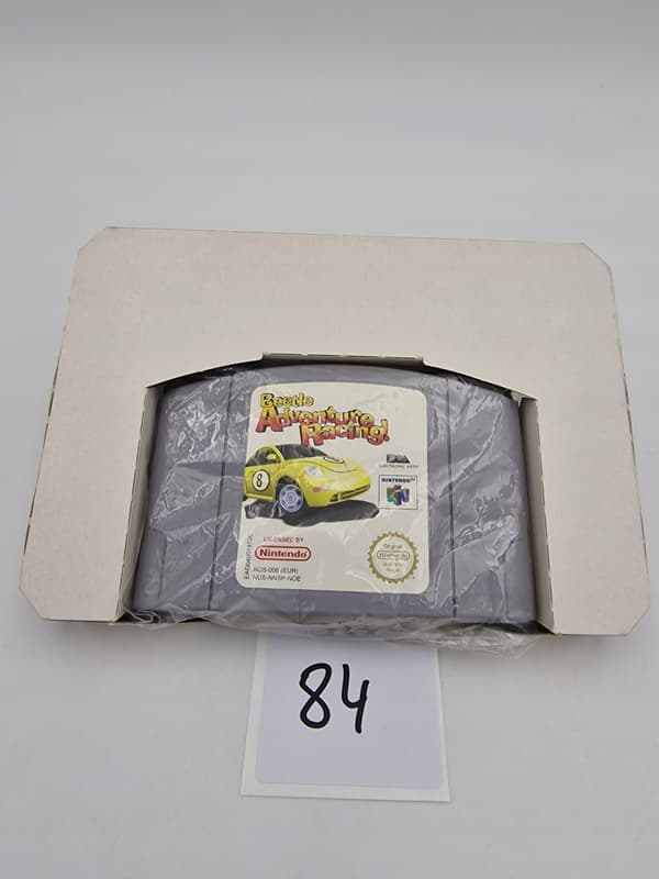 NINTENDO 64 BEETLE ADVENTURE RACING CARDBOARD BOX