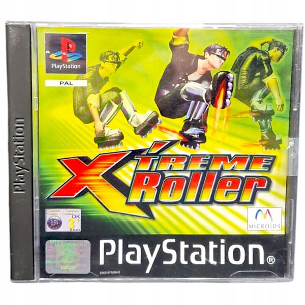 X'TREME ROLLER game for Sony PlayStation (PSX, PS1, PS2, PS3)