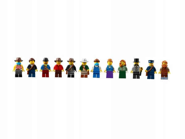 LEGO BrickLink Designer Programme 910044 – Wild West Train Building Set