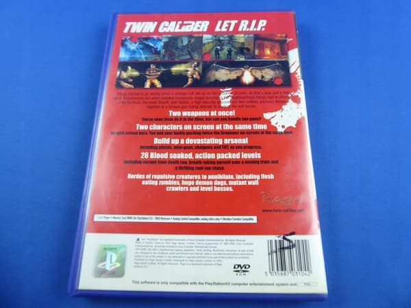 TWIN CALIBER album, very good+ condition, complete PS2 set