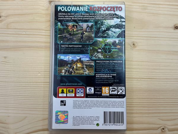 GHOST RECON PREDATOR – ideal complete set with PSP disc