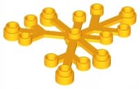 LEGO Leaf 6x5 Light Orange 6273388 2417 – 50 pcs