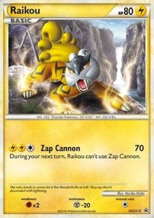 Pokemon TCG Raikou