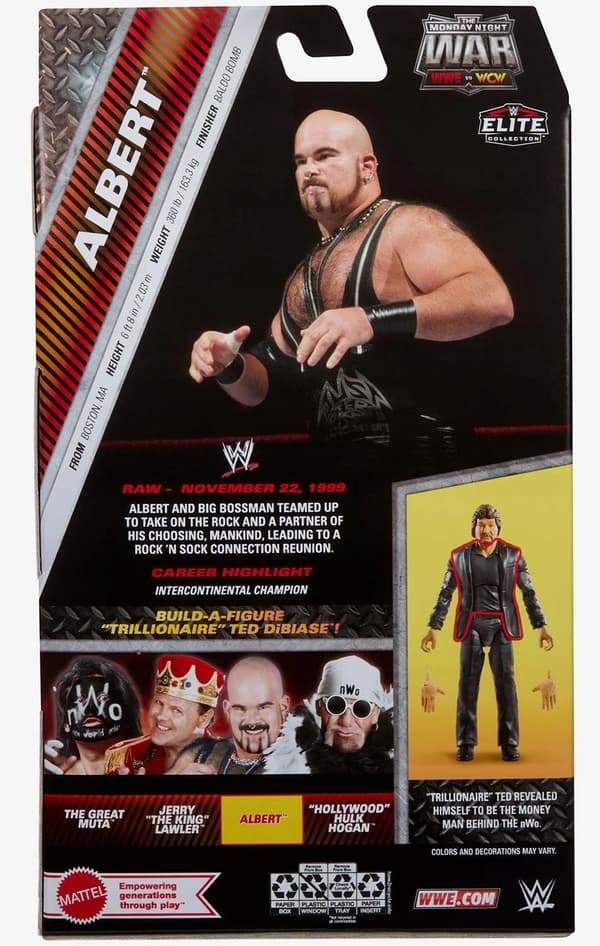 MATTEL WWE Elite Albert Figure