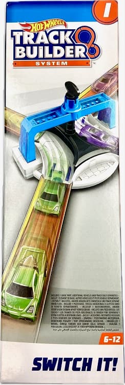 Mattel Hot Wheels TRACK BUILDER SWITCH IT + DPF18 car – Children’s toy