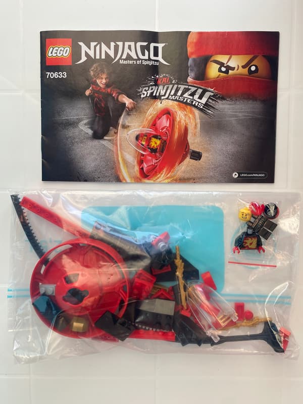 LEGO Ninjago Kai – Spinjitzu Master 70633 – SECOND-HAND, COMPLETE SET