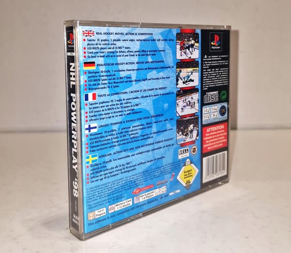 NHL Powerplay 98 PSX 3XA game