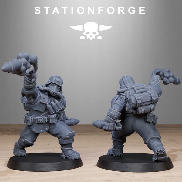 GrimGuard Jungle Fighter Mutants – x10