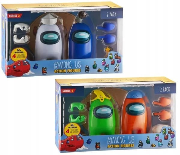 P.M.I. Among Us Figures: 2-Pack – 17 cm (S2)