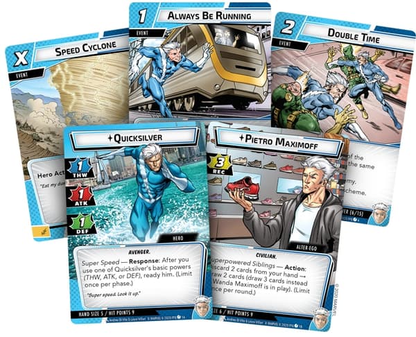 Marvel Champions: Quicksilver Hero Pack