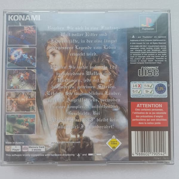 Vandal Hearts II, PlayStation, PS1