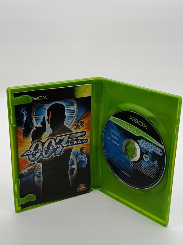 007 AGENT UNDER FIRE JAMES BOND Microsoft Xbox CLASSIC game