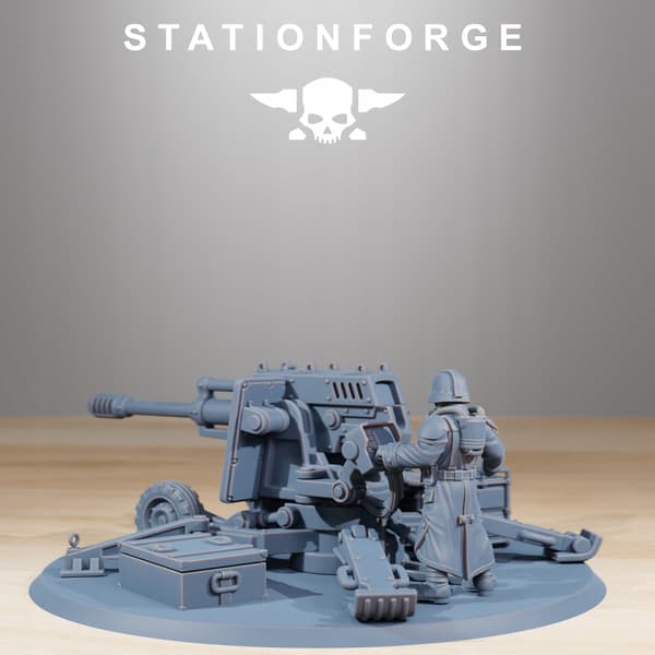 GrimGuard Battle Weapons – Station Forge – 3D-utskrift