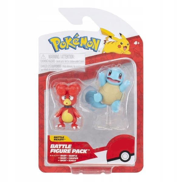 Pokémon Battle Figure Set: 2-Pack featuring Magby & Squirtle #5