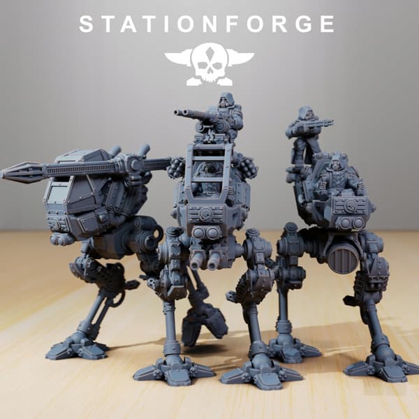 Scavenger Scout Walker – Station Forge – 3D-utskrift