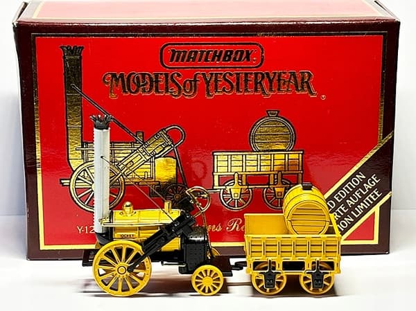 MATCHBOX-MOY No. Y12 1829 STEPHENSONS ROCKET (B)