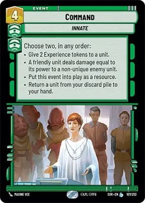 Command |107/252|SOR|Spark of Rebellion| Legendary