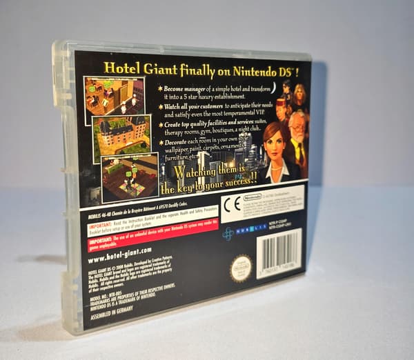 GIANT NINTENDO DS 3XA HOTEL