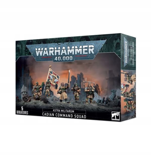 Astra Militarum – Cadian Command Squad