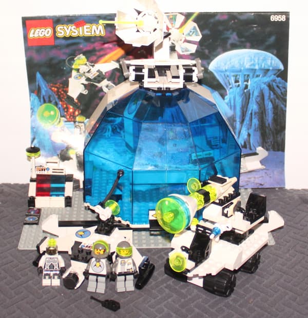 LEGO SPACE EXPLORERS 6958 SET WITH INSTRUCTIONS
