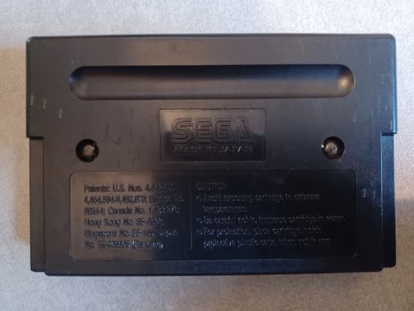 Mega Games 3, Sega Mega Drive, no instruction booklet