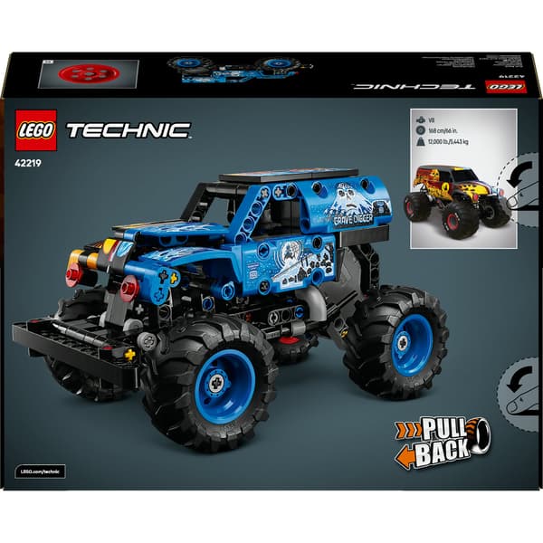 LEGO Technic 42219 Monster Jam Grave Digger: Fire and Ice 42219
