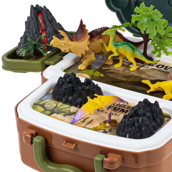 DINOSAUR FIGURES – LITTLE EXPLORER RESEARCH STATION – DINOSAUR BACKPACK