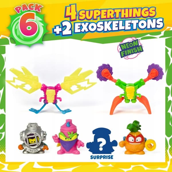 SuperThings NeonPower – 6-piece Exoskeleton