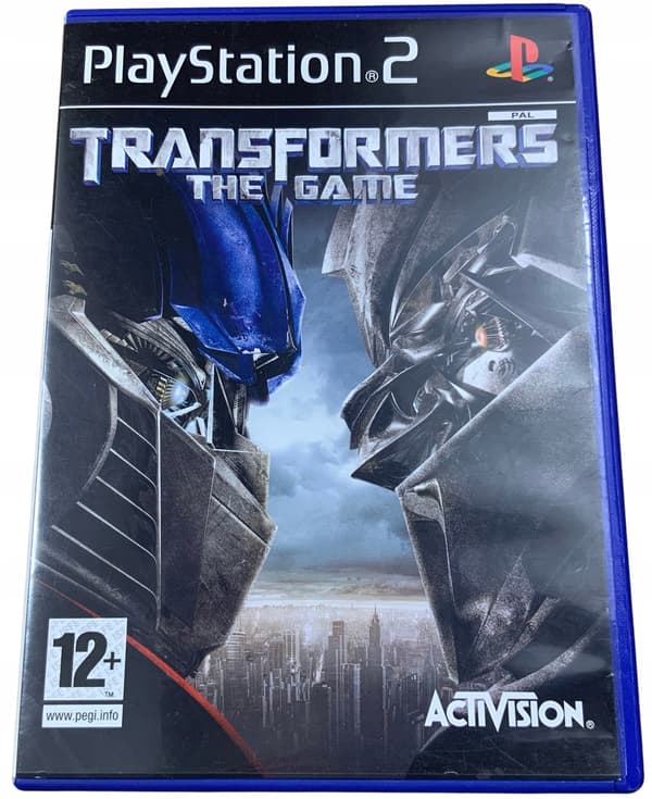TRANSFORMERS THE GAME – Complete Set, BDB disc, PS2