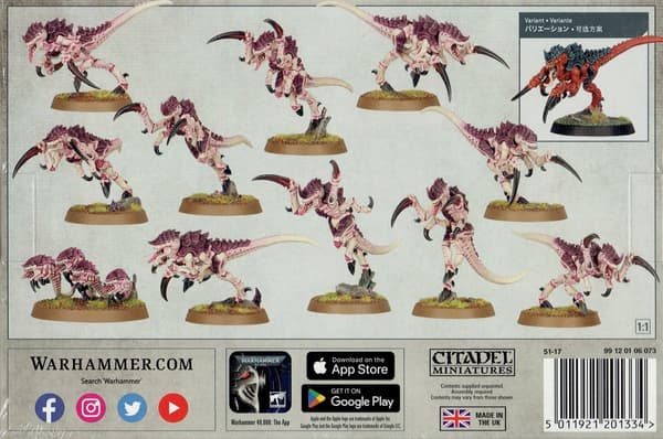 Tyranider: Hormagaunts Wh40k