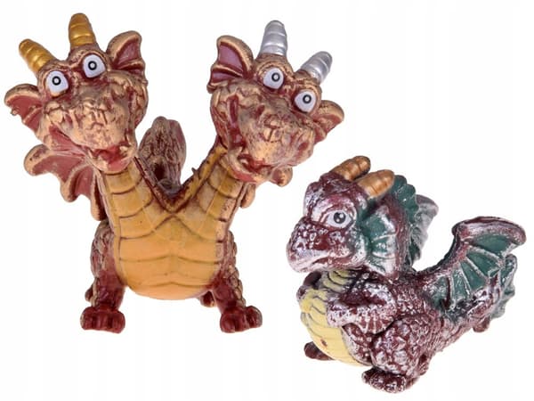 Fairy-tale Dragons Figurine Set, 6 pieces. Magical Creatures ZA5883
