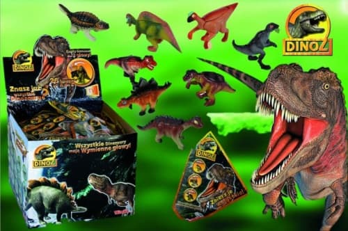 SIMBA DINOSAURS DINOZ DINOSAUR POUCH – 52 dinosaurs in a pouch (mixed assortment)