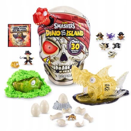 ZURU SMASHERS DINO ISLAND MEGA GIANT SKULL WITH A DINOSAUR